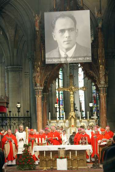 Franz J�gerst�tter, Seligsprechung