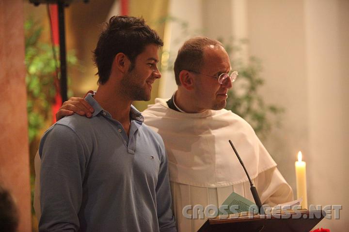 2009.09.04_21.49.11.jpg - Er ist "Mann des Jahres 2009" in seiner Heimat: Tschechen und Slowaken w�hlten Peter Menky, Model und h�ufiger Gast im Stift Heiligenkreuz.