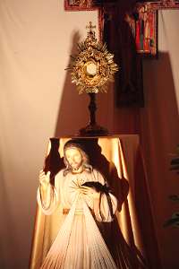 JungFamilienTreffen 2010 Barmherziger und eucharistischer Jesus.