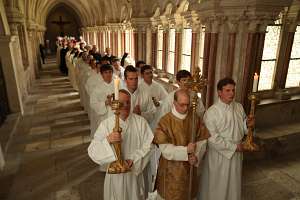 Feierliche Benediktion des Abtes Maximilian Heim