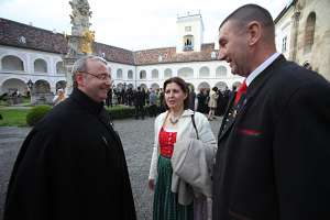 Feierliche Benediktion des Abtes Maximilian Heim