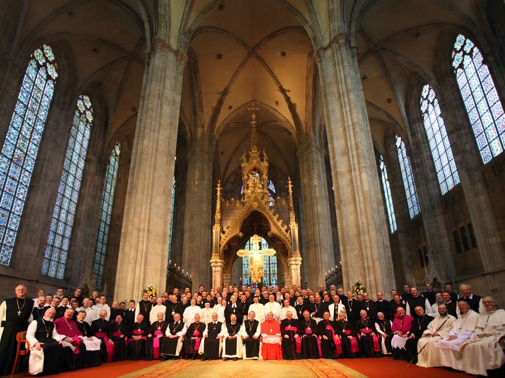 Benediktion von Abt Maximilian