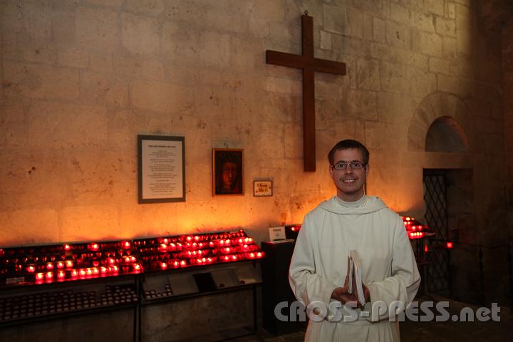 2011.08.15_17.39.50.jpg - In wenige Tagen wird Novide Dominik sein zeitliches Profess ablegen.