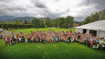 Freitag, 20.07.2012 Tag 4. "Kardinal-Tag", Tag der Barmherzigkeit Als Ehrengast hielt SE Kardinal Christoph Sch&ouml;nborn den...