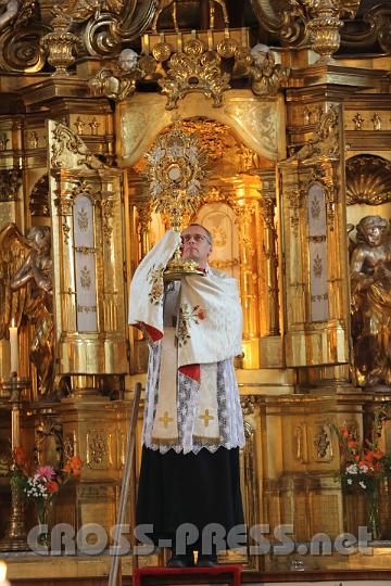 2012.07.20_17.38.49.jpg - Eucharistischer Segen von Pfarrer Roger Ibounigg.