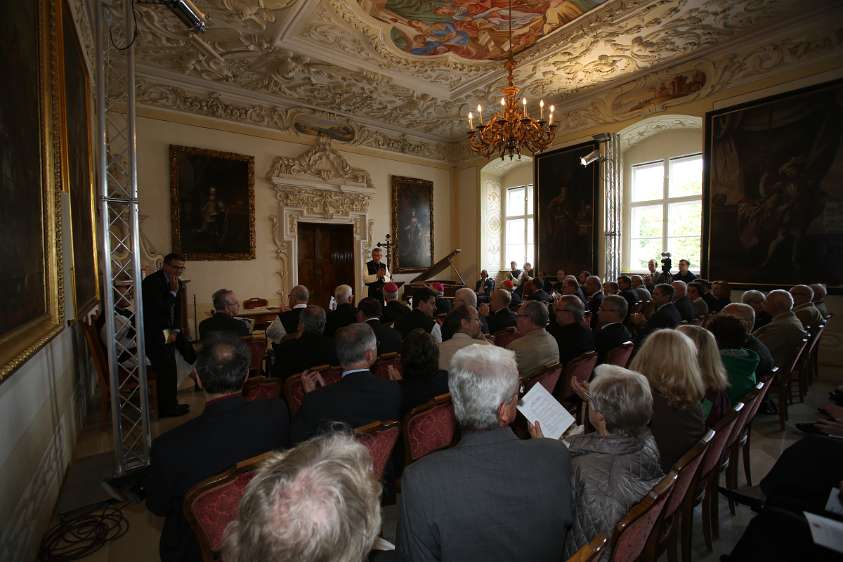GrundSteinLegung HochSchul-AusBau