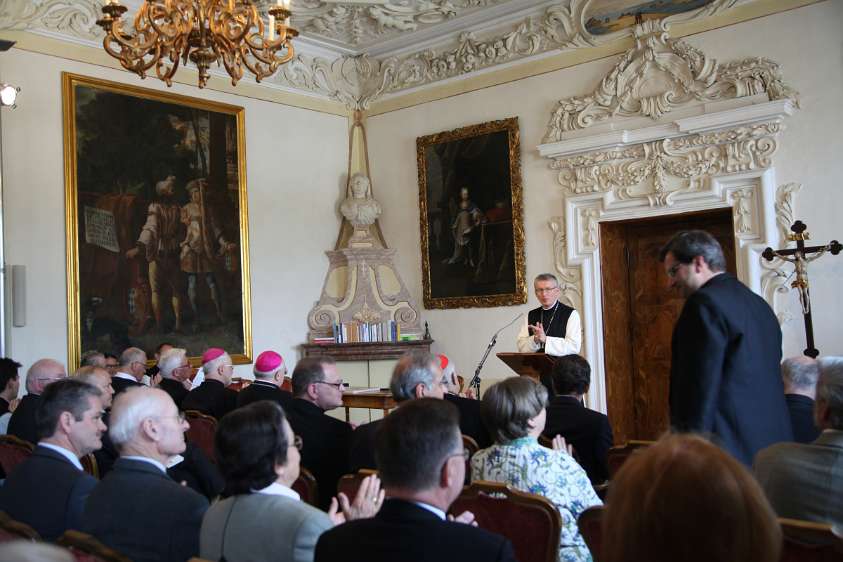 GrundSteinLegung HochSchul-AusBau