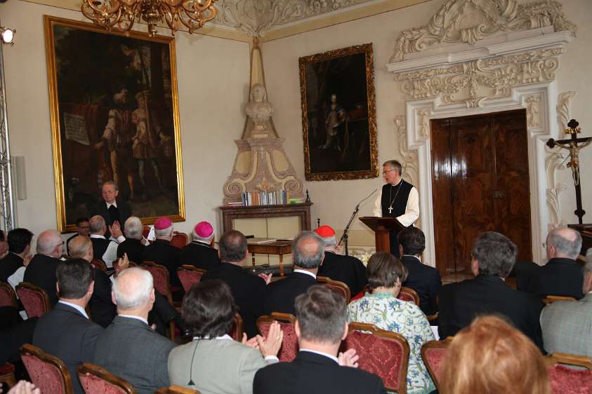 GrundSteinLegung HochSchul-AusBau