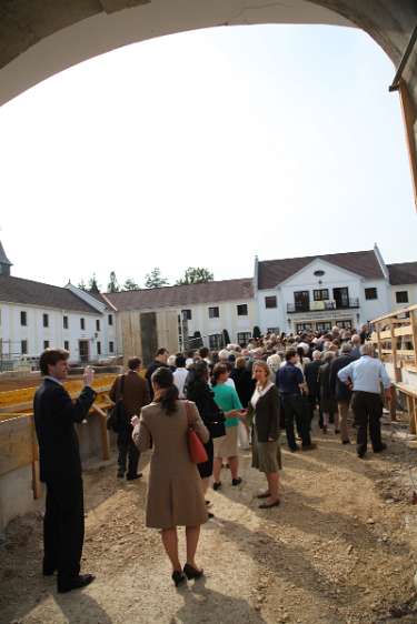 GrundSteinLegung HochSchul-AusBau