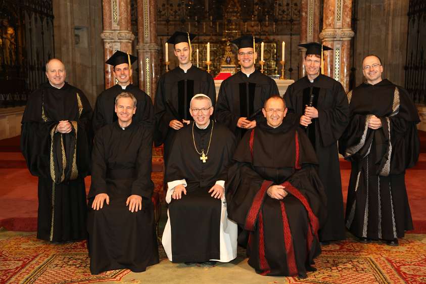 Sponsionsfeier der Phil.-Theol. HS 