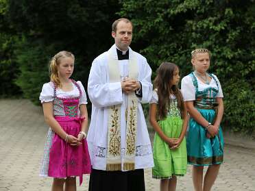 Kutschenfahrt und Empfang