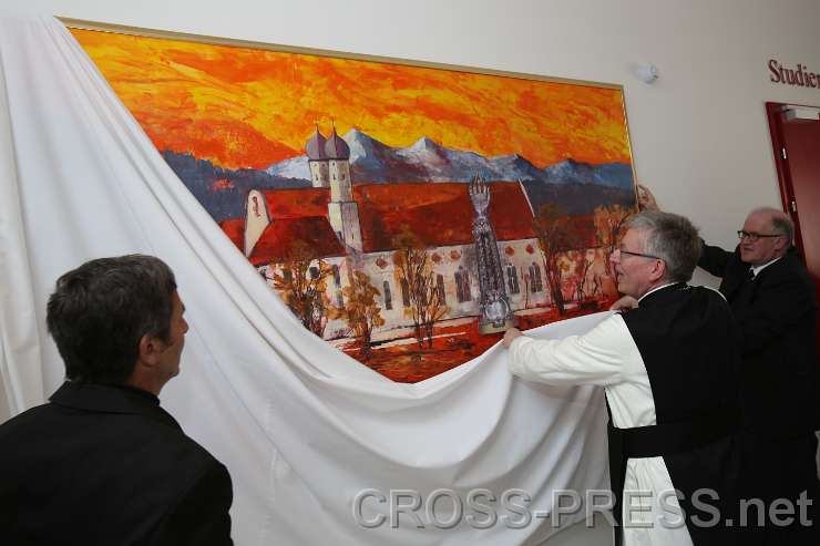 2015.04.30_11.39.48.JPG - Enthülung des Gemäldes von Benediktbeuren.