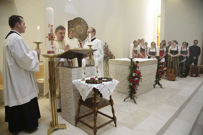 Einweihung der Phil.-Theol. HS BXVI. Heiligenkreuz