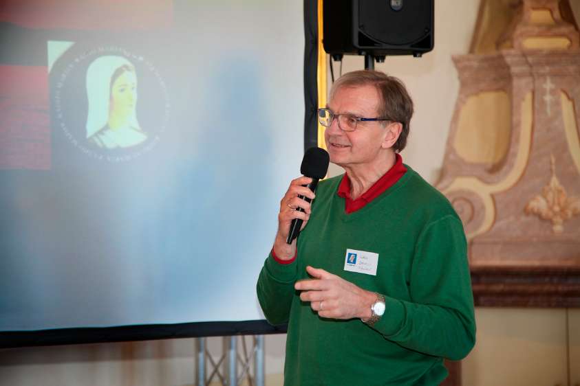 Radio Maria Einkehrtag im Stift Heiligenkreuz Präsident Lukas Bonelli