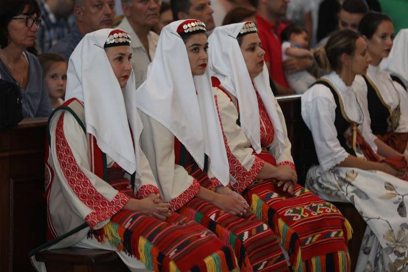 44. Wallfahrt der Kroaten nach Altötting Kroatische Trachten.