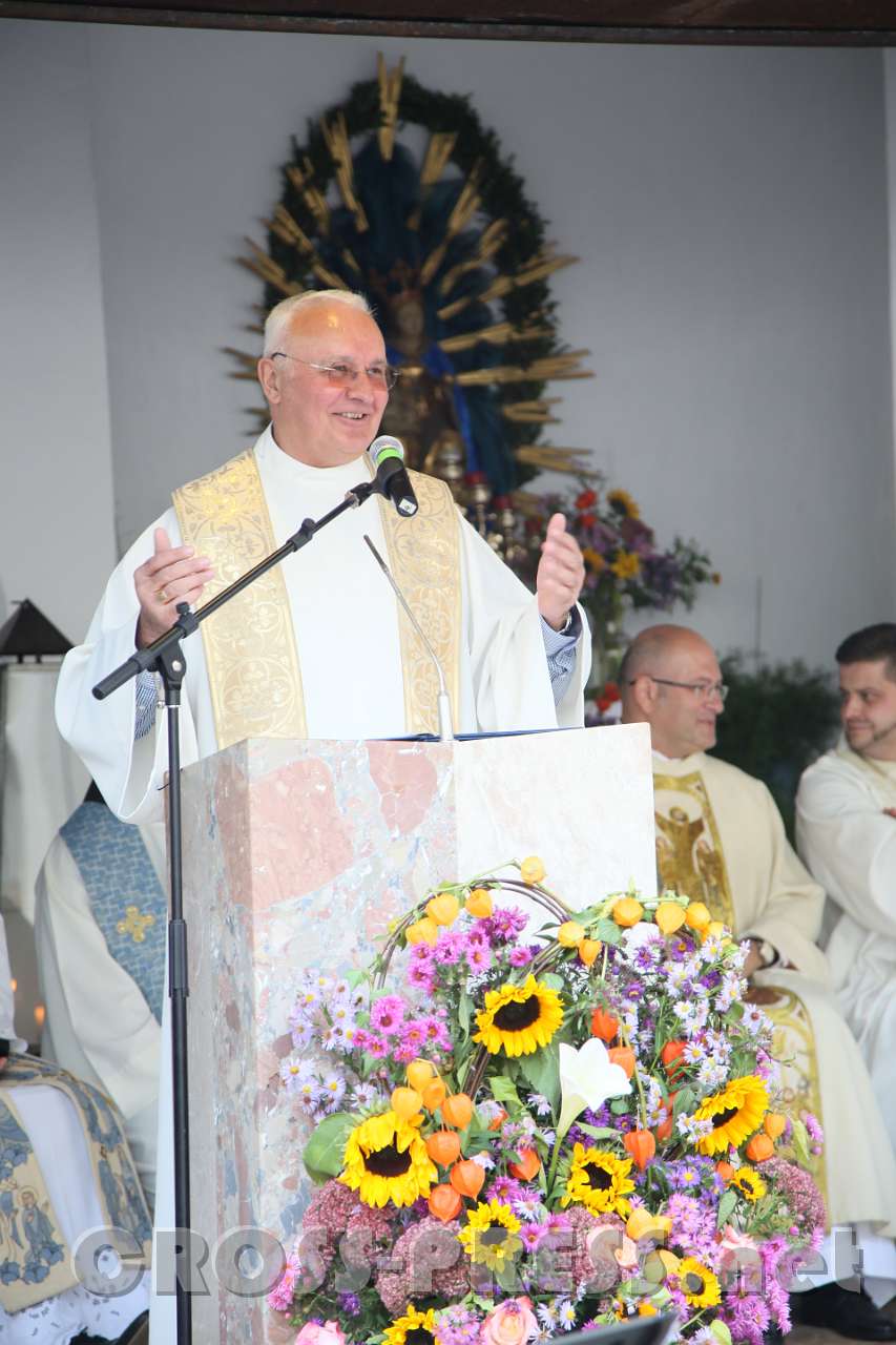 2017.09.30_16.18.54.jpg - Schlussworte von P.Zlatko Špehar, Leiter der KKM in Salzburg und Organisator der Wallfahrt.