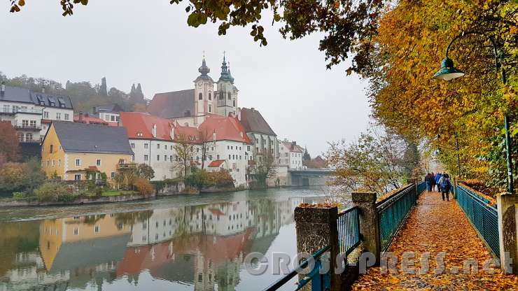 2016.10.29_10.39.58.jpg - Das Museum Arbeitswelt Steyr liegt im historisch bedeutsamen und unter Denkmalschutz stehenden Stadtteil Wehrgraben direkt am Steyr-Fluss.