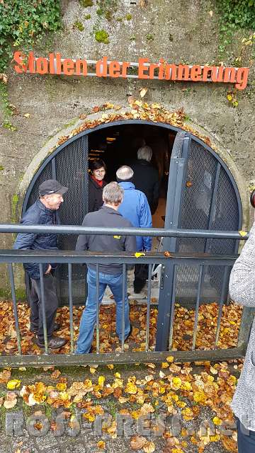 2016.10.29_10.41.47.jpg - Hier der Eingang zum "Stollen der Erinnerung", einem der zahlreichen Steyrer Stollen.