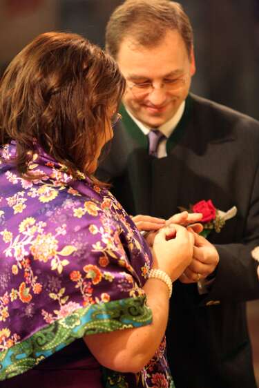 Silberne Hochzeit von Alice und Peter Ptizinger