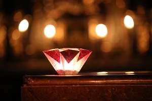 Rorate-Messe in der Stiftskirche Seitensttetten