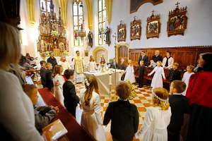 Erstkommunion 2016 in Wolfsbach Vaterunser