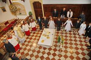 Erstkommunion 2016 in Wolfsbach Vaterunser